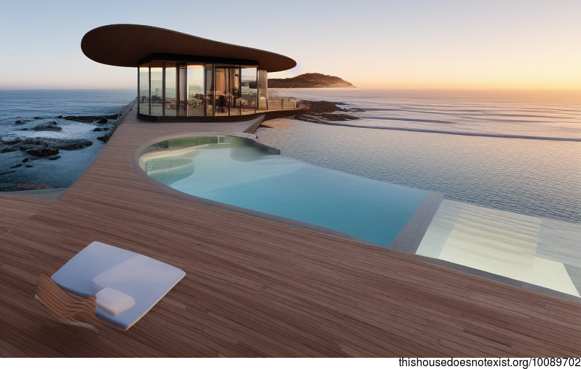 A modern architecture home that is designed to take in the stunning sunsets of Ericeira, Portugal