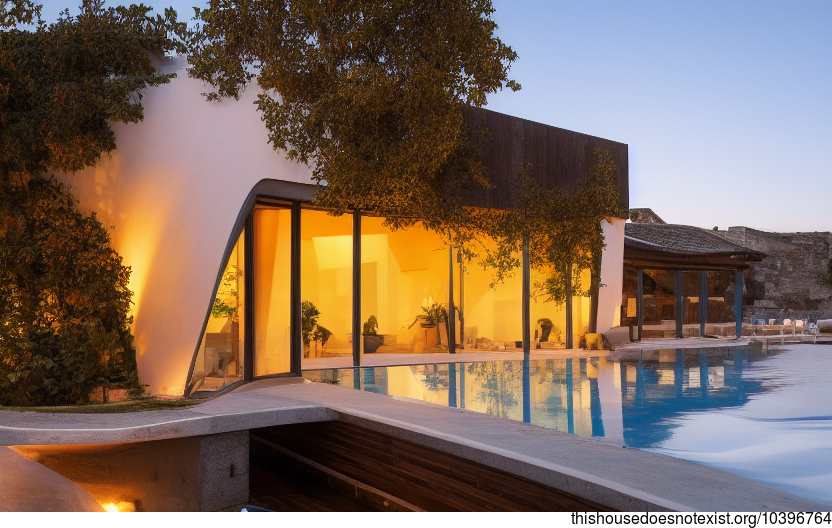 A Modern Architecture Home in Ericeira, Portugal with a Sunset Infinity Pool