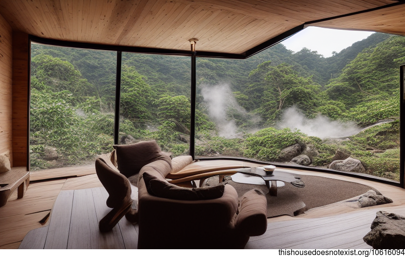 A Modern Small Cabin in Taiwan With a Stunning Sunrise and Steamy Hot Spring