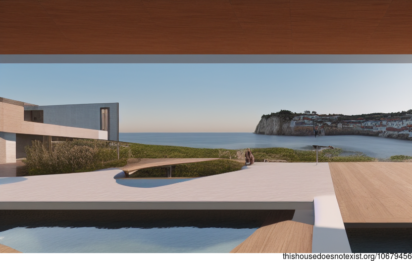 A Modern Architecture Home that is designed to take in the stunning sunset views of Ericeira, Portugal