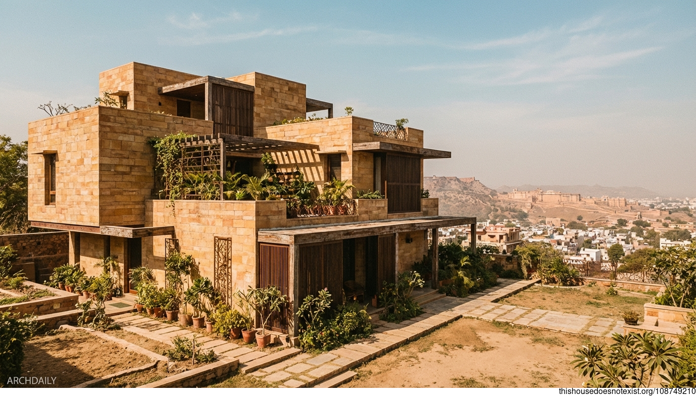 Maximalist Rectangular Rock Haven