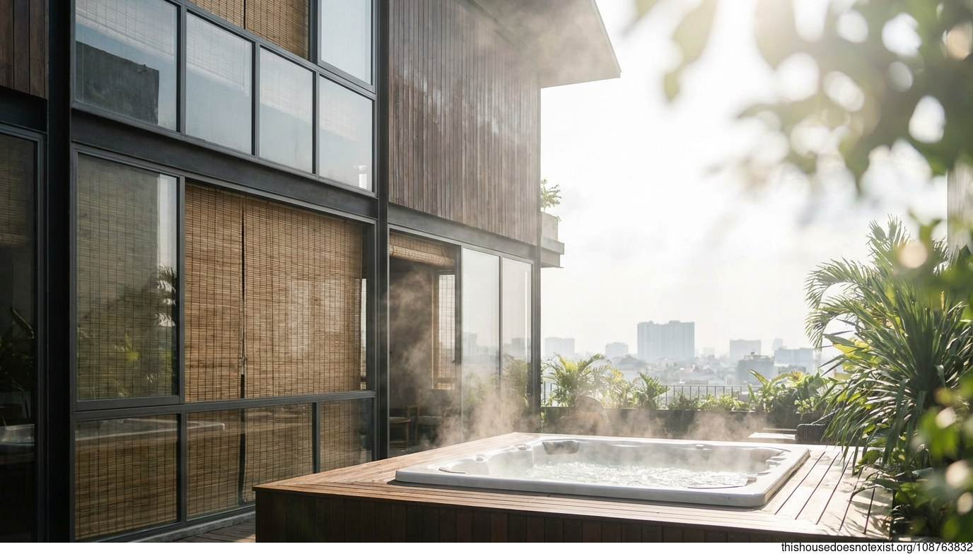 Minimalist Bamboo Oasis in Ho Chi Minh