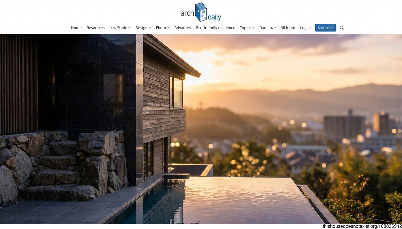 Nagoya's Sunset Stone Infinity Retreat