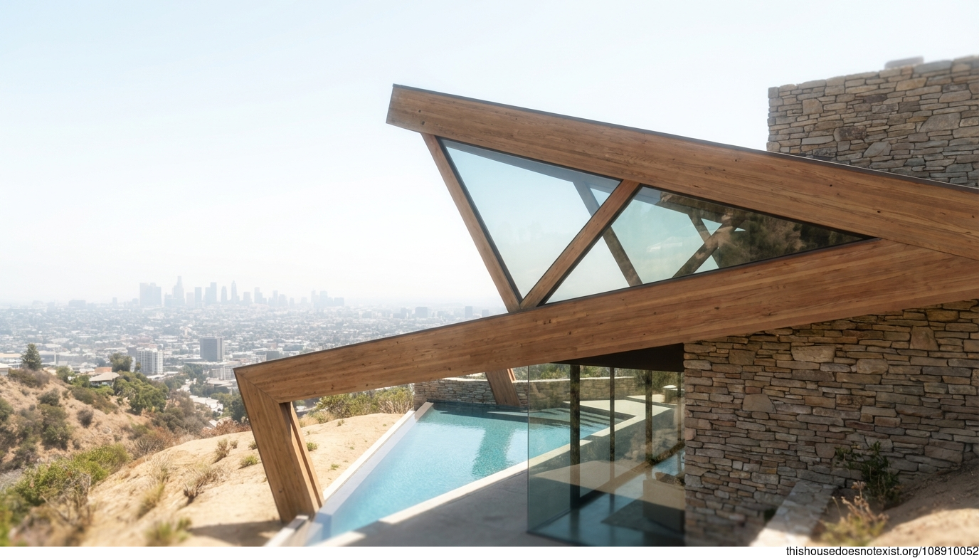 Triangular Eco Oasis in LA