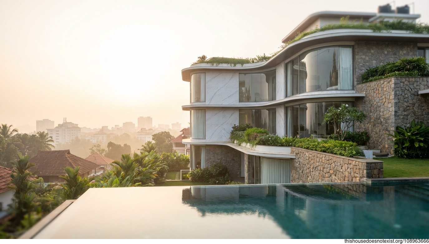 Eco-Maximalist Infinity Oasis