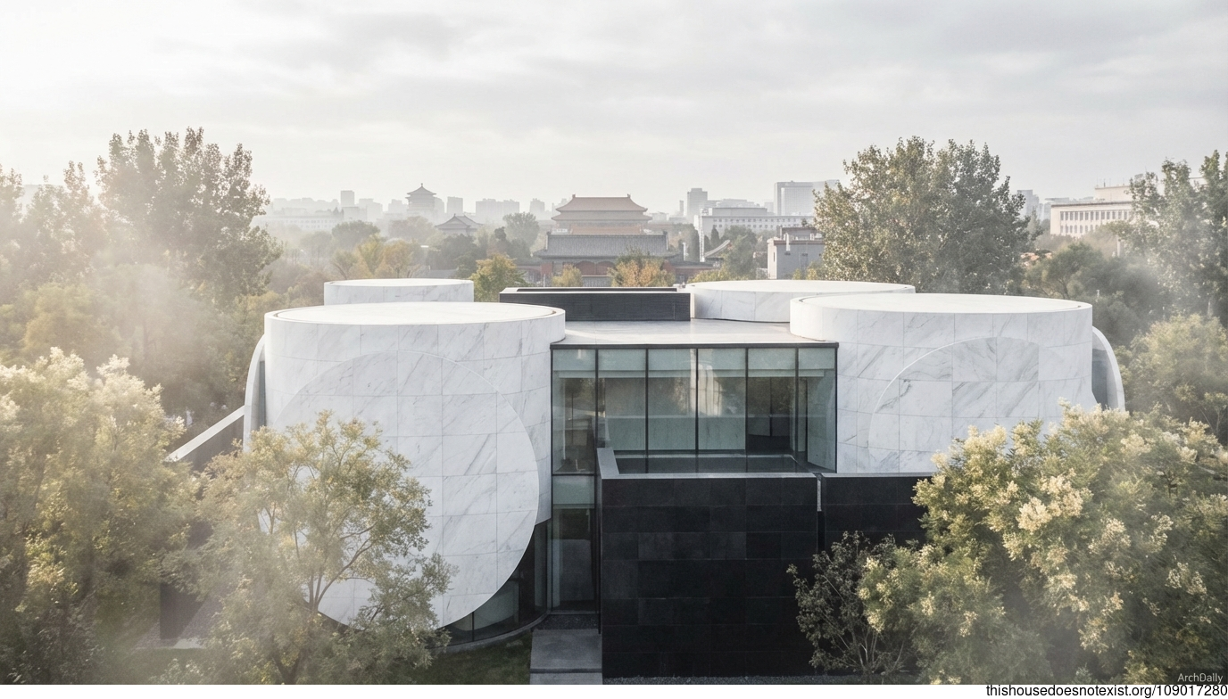 Beijing's Circular Marble Haven