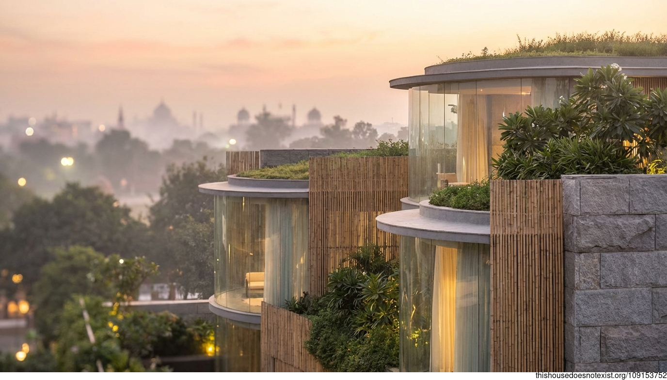 Sustainable Curves at Delhi Sunrise