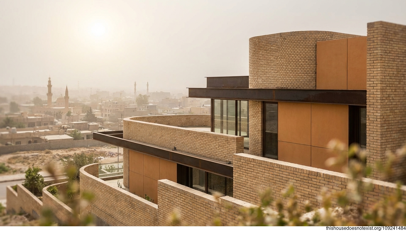 Curved Brick Harmony in Kurdistan