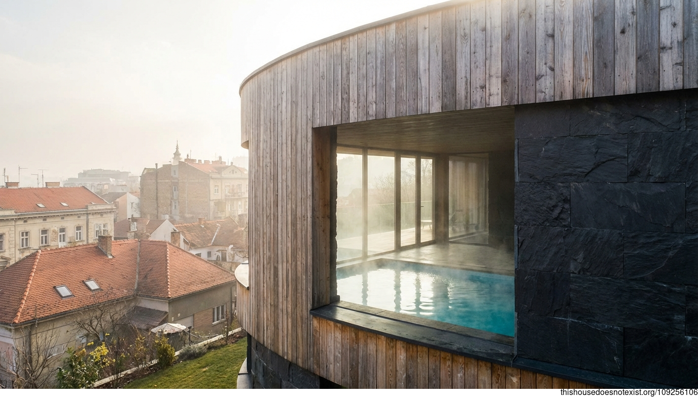 Curved Timber Springs in Daylight