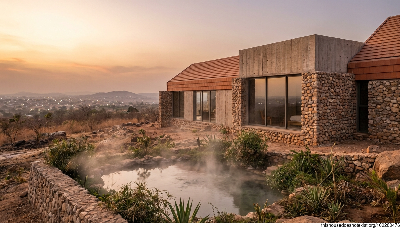 Round Stone Eco-Haven at Sunset Springs