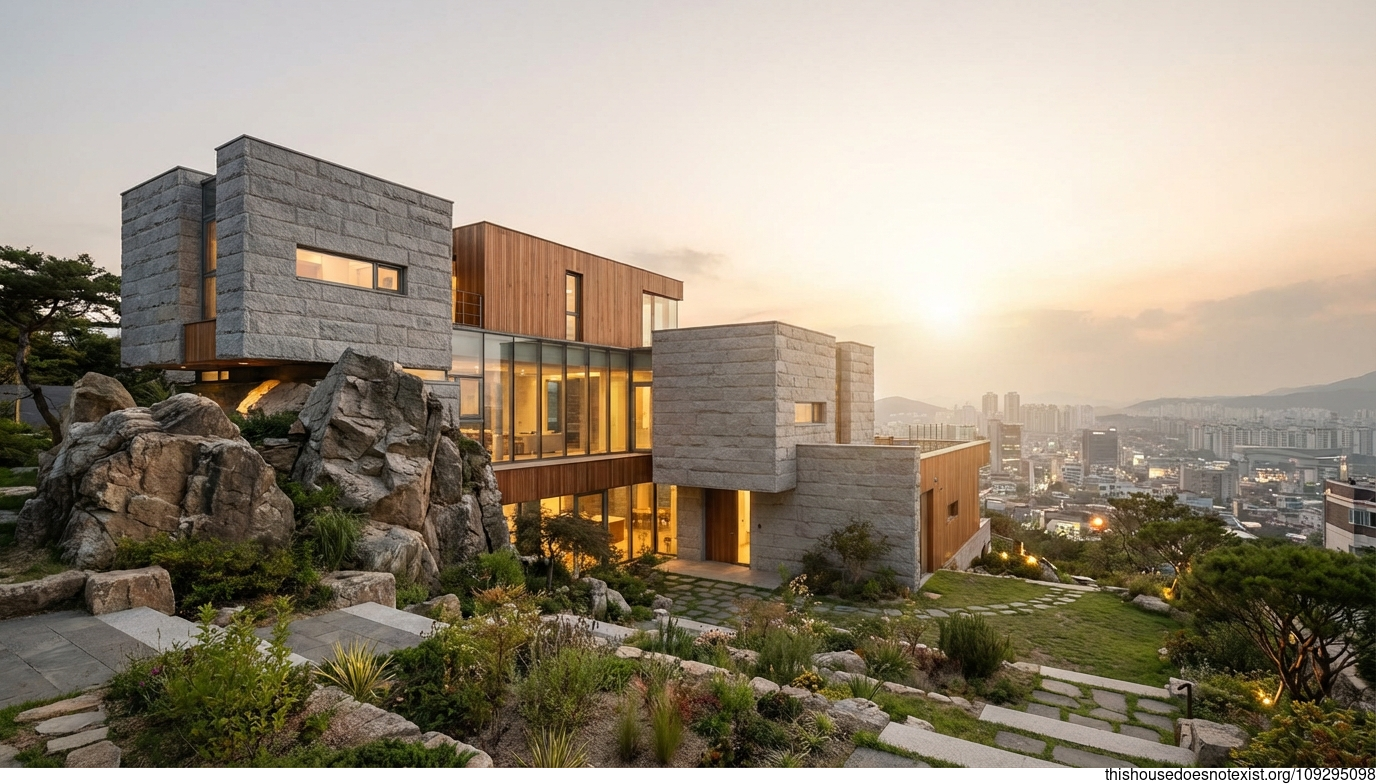 Daegu Sunset Stone Maximalist Retreat