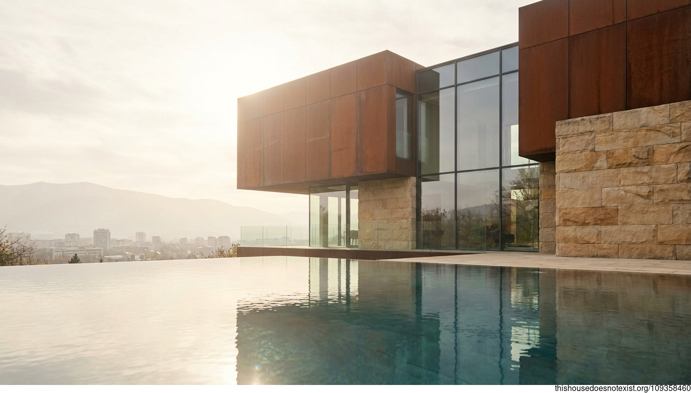 Sofia's Corten Infinity Retreat