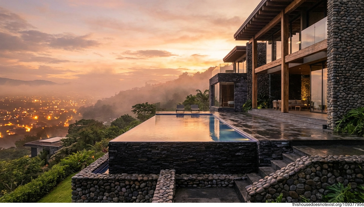 Cali Maximalist Rock Infinity Retreat