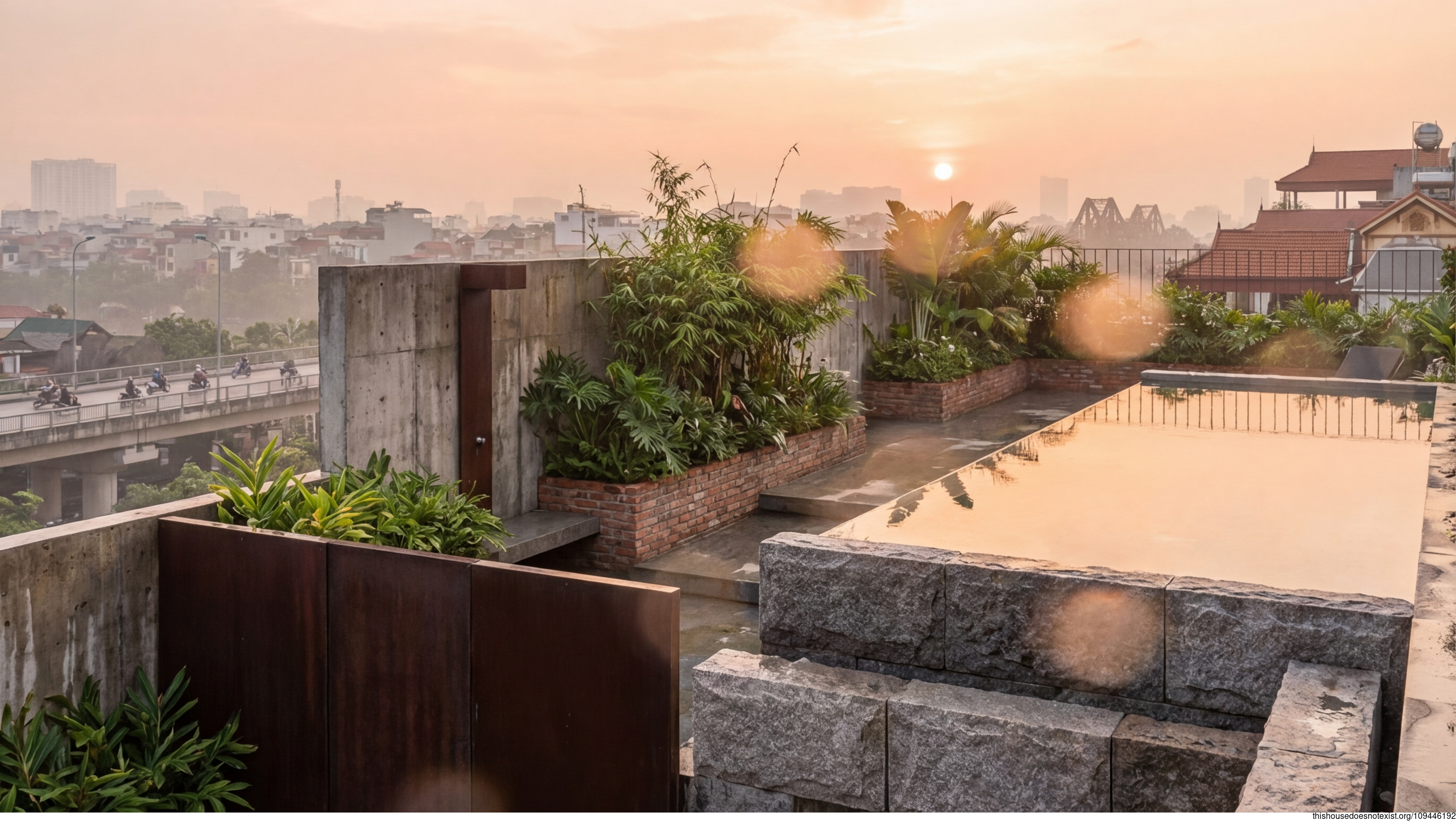 Hanoi Brutalist Infinity Dawn