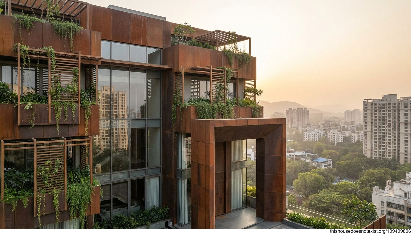 Thane Corten Maximalist Eco Haven