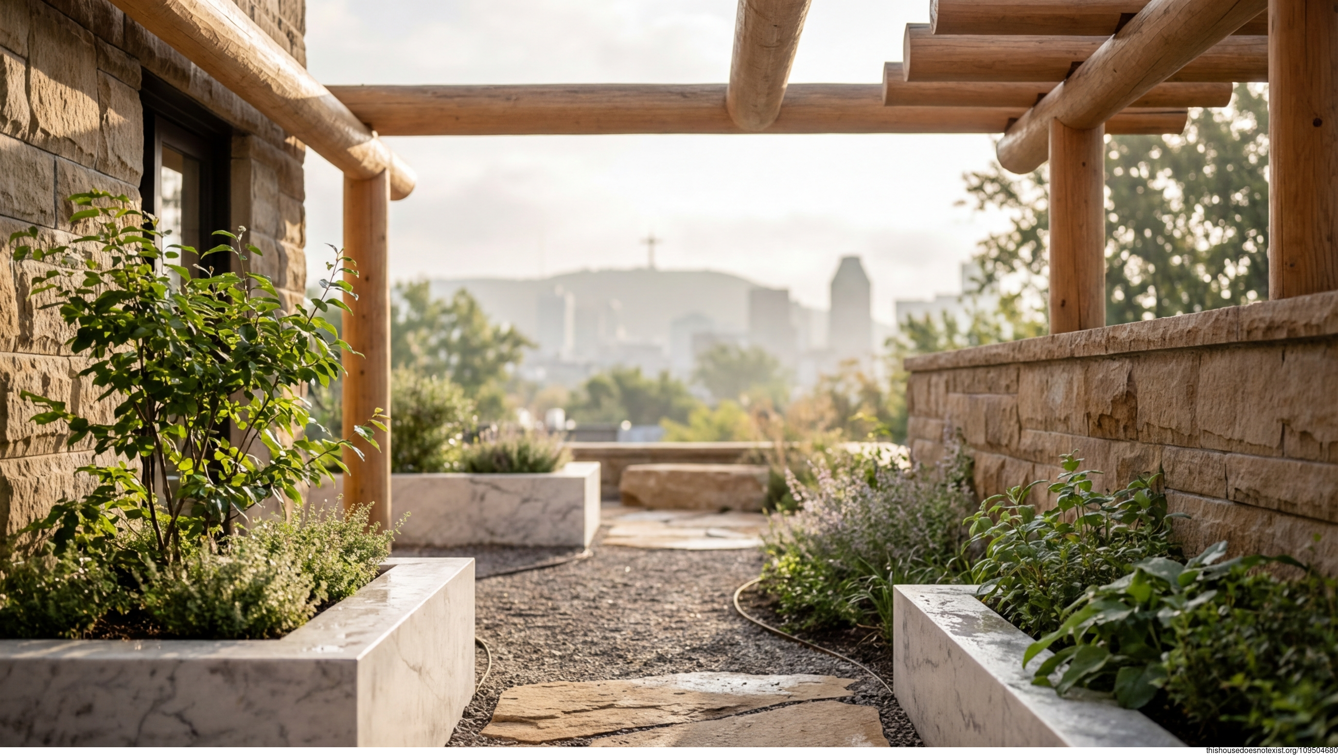 Montreal's Minimalist Timber Oasis