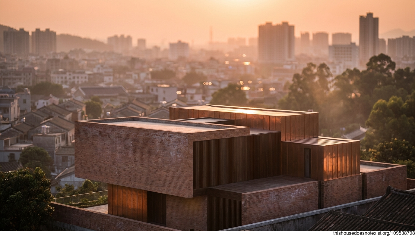 Shantou Sunset Brick Minimalist