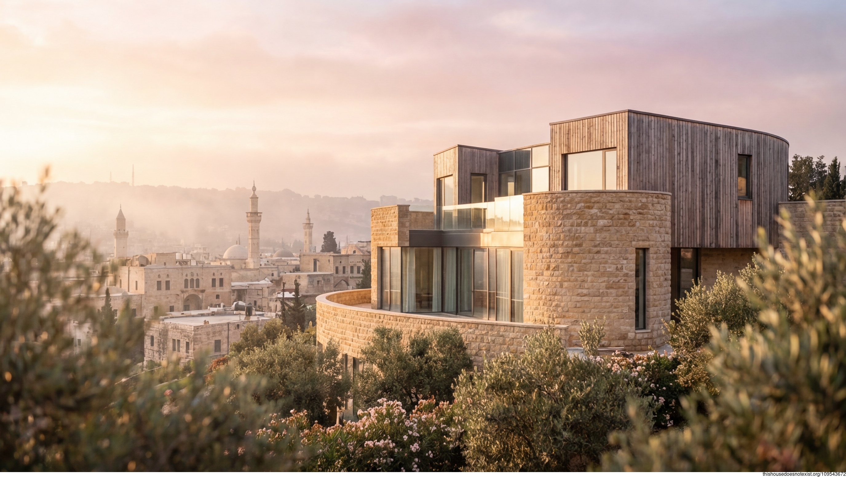 Curved Stone Sanctuary