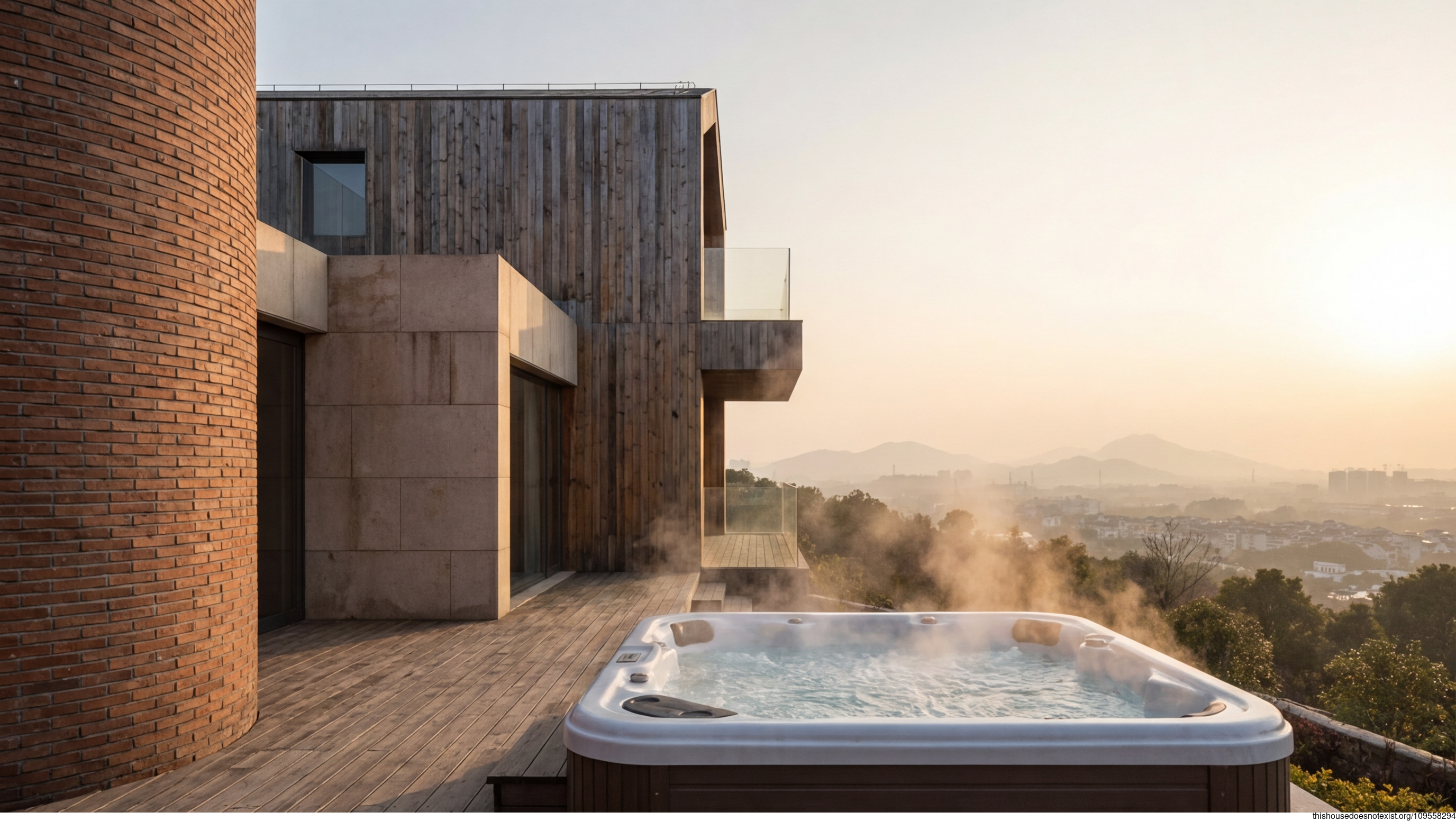 Changshu Circular Sunset Jacuzzi Haven