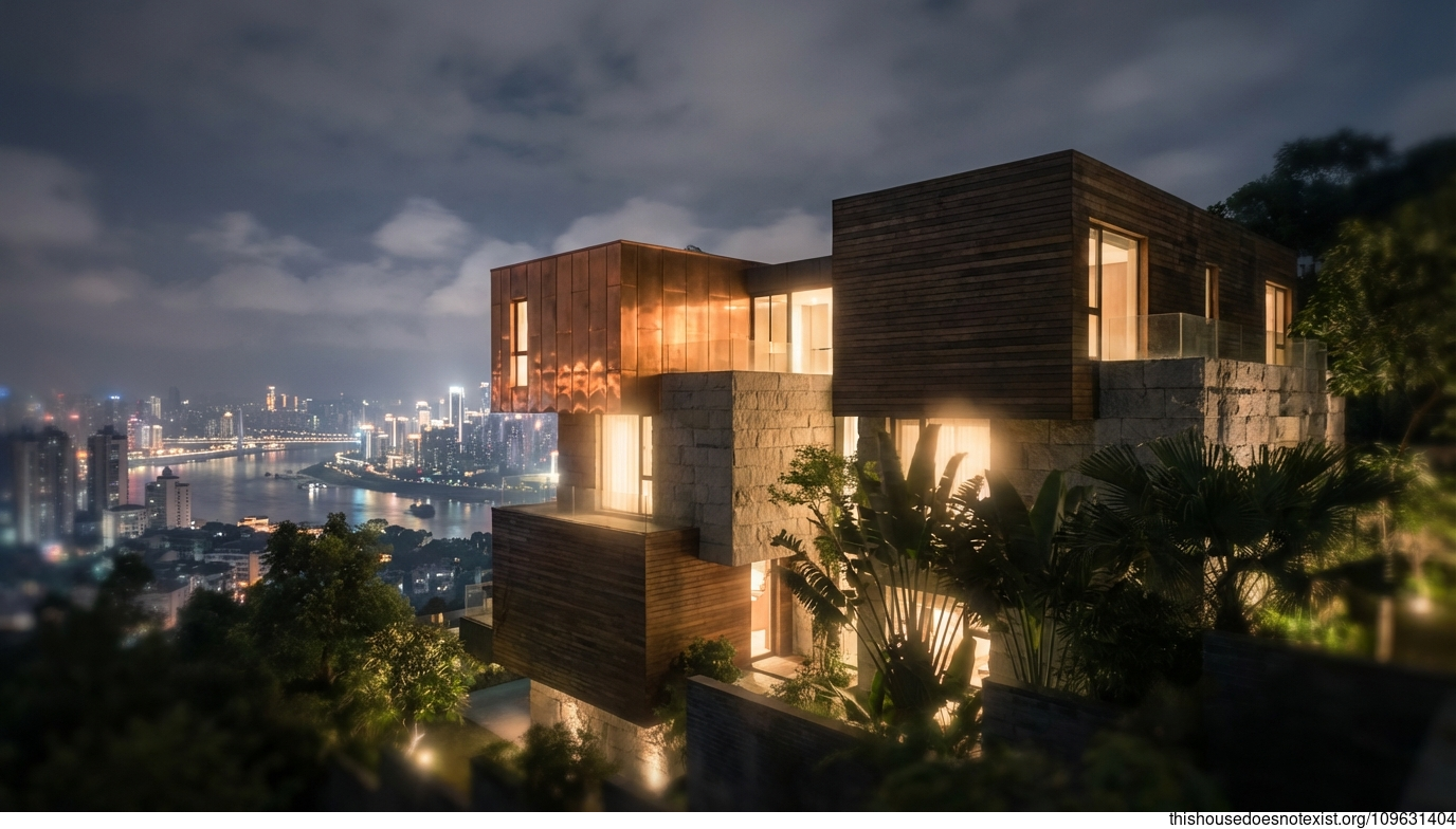 Copper Granite Tropical Night Rectangles