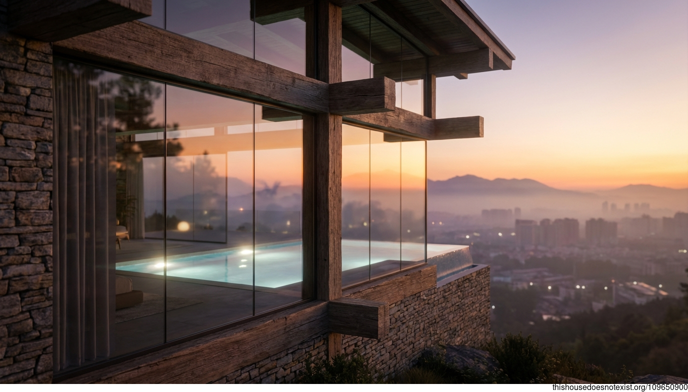 Mid-Century Glass Infinity