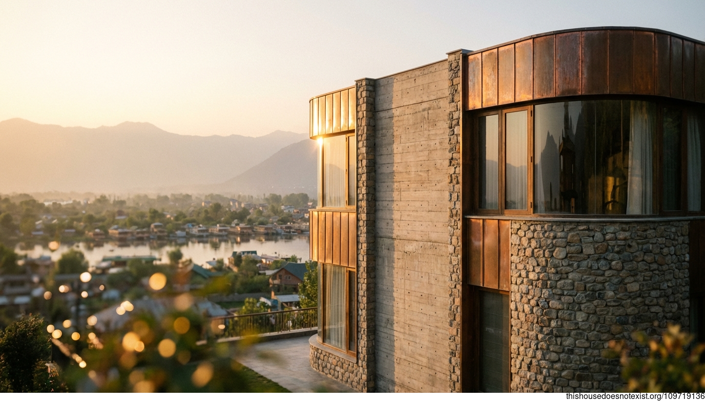 Srinagar Sunset Stone Circle