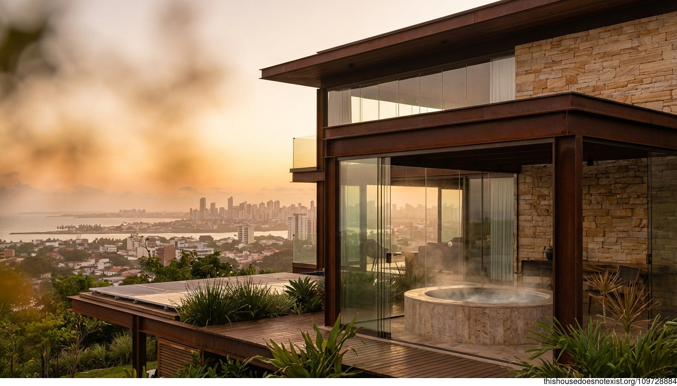 Recife Steel Sunset Eco Retreat