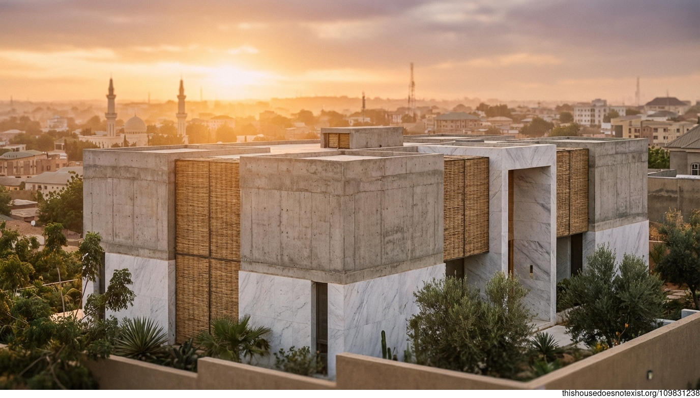 White Concrete Mediterranean