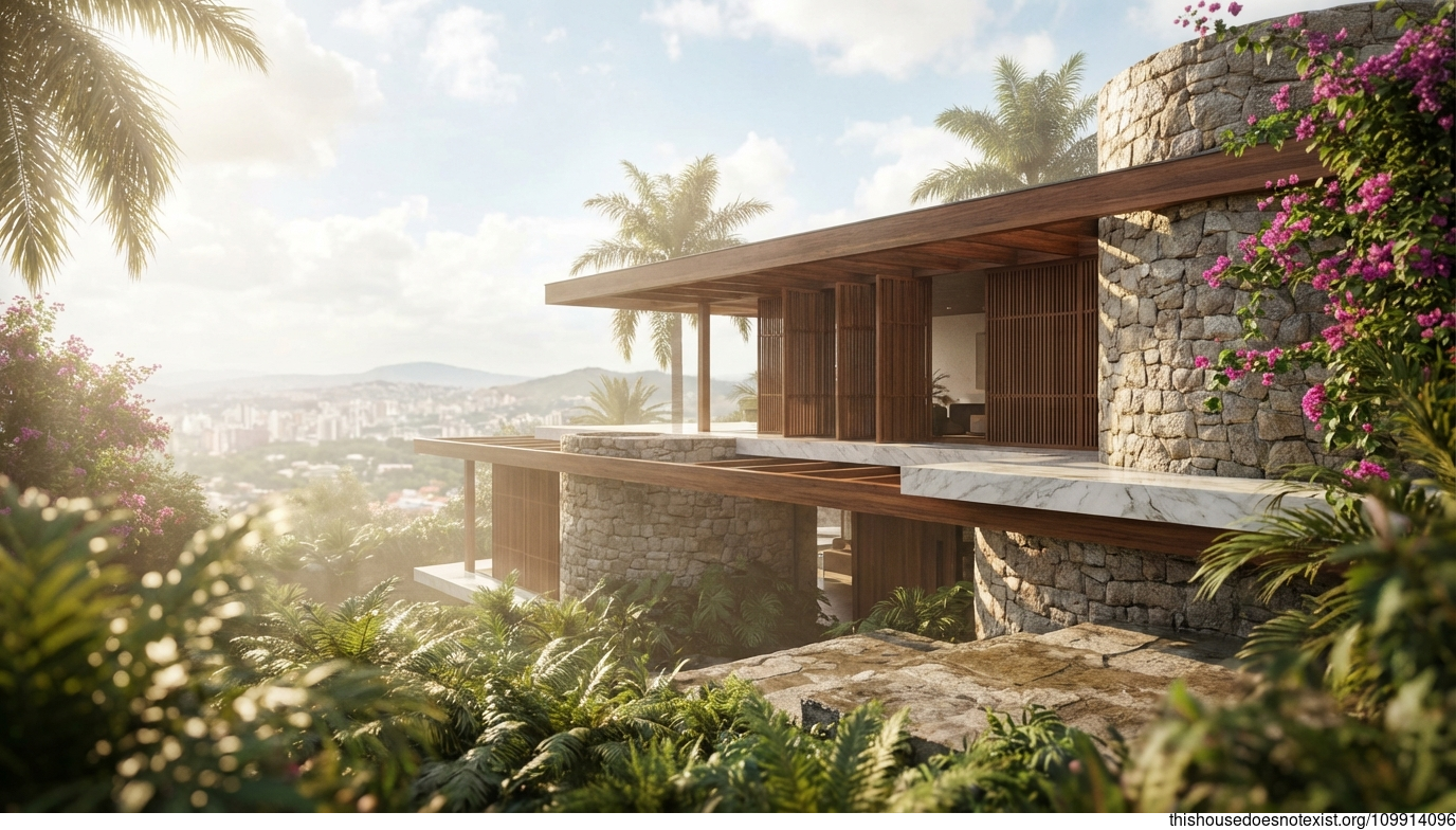 Cordoba's Maximalist Circular Granite Haven