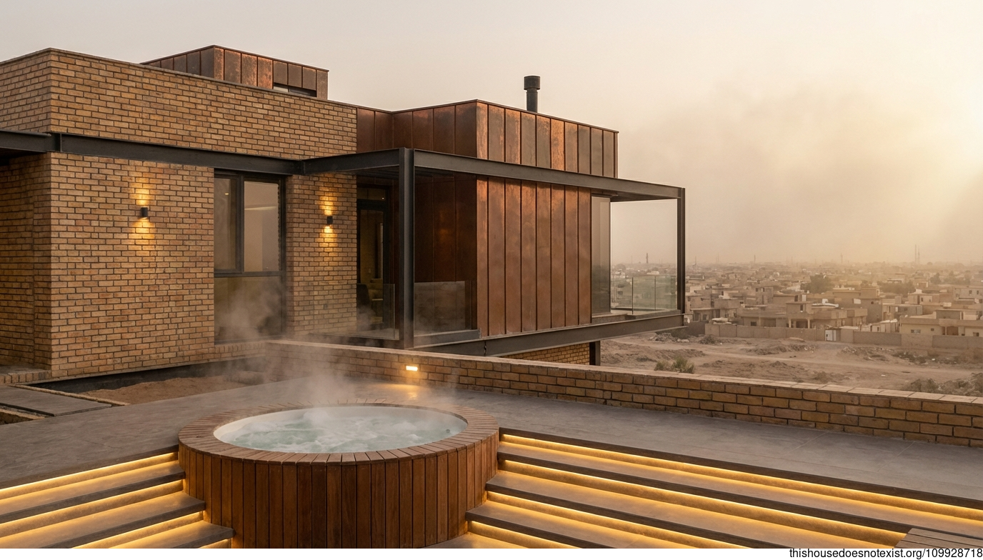 Basra Brick Inferno Jacuzzi Retreat