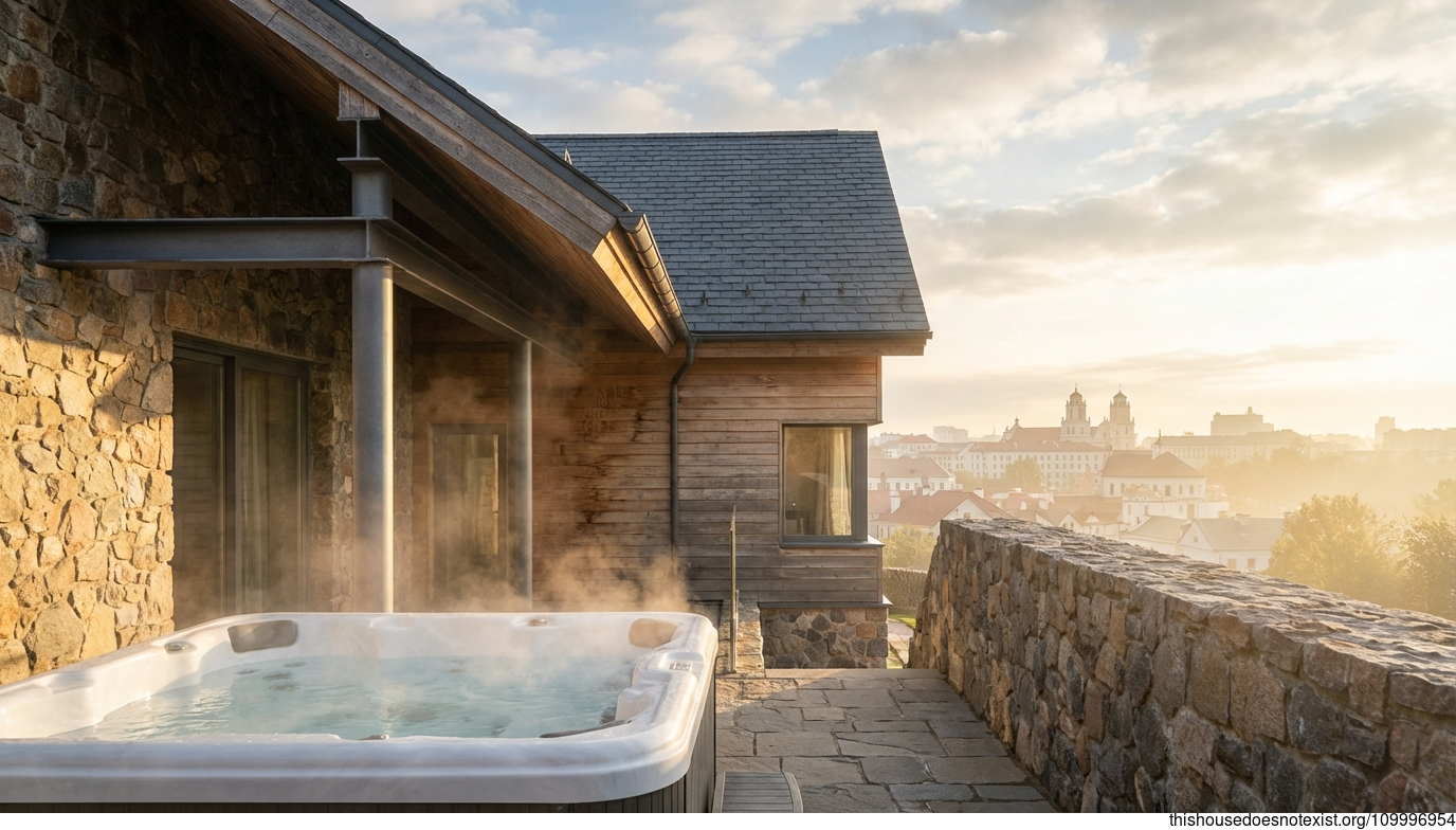 Minsk Sunrise Circular Steel Sanctuary