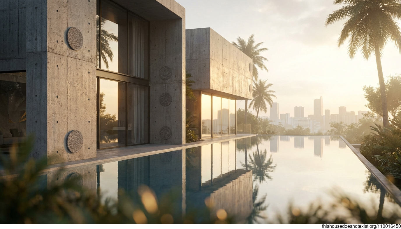 Dongguan's Circular Concrete Haven