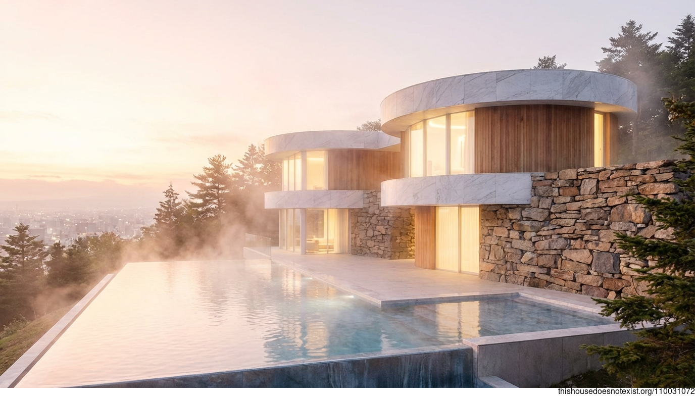 Circular Marble Haven