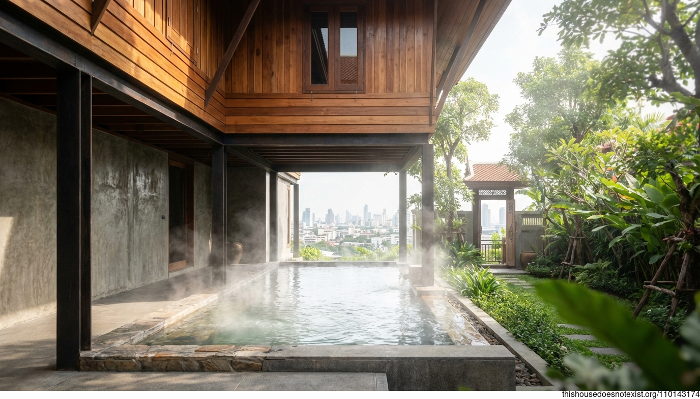 Bangkok Cedar Steel Thermal Haven