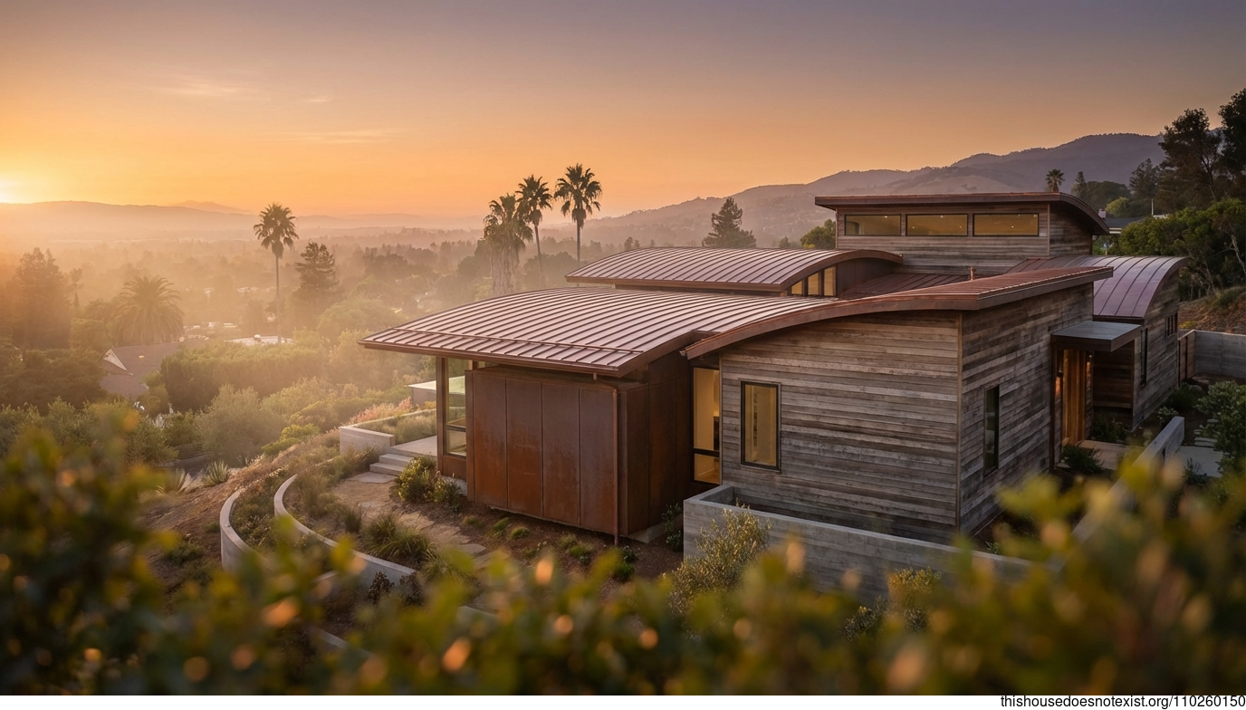 San Jose Sunset Copper Curves