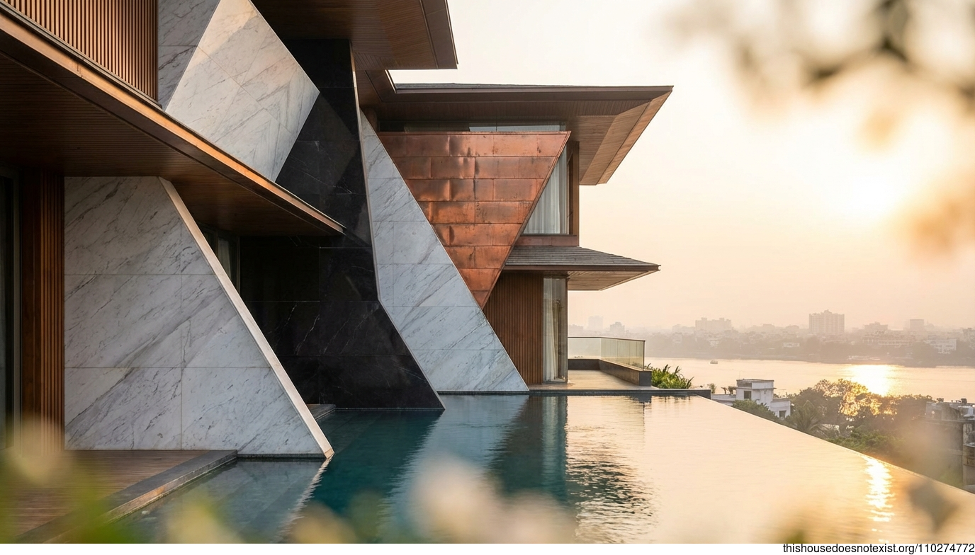 Kolkata Twilight Triangular Haven