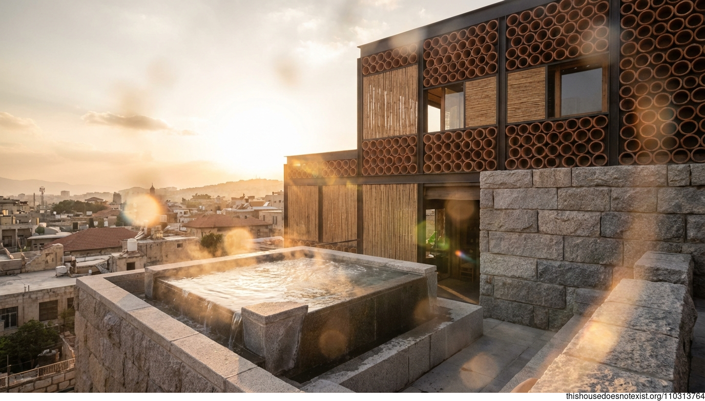 Damascus Sunset Terracotta Rounds