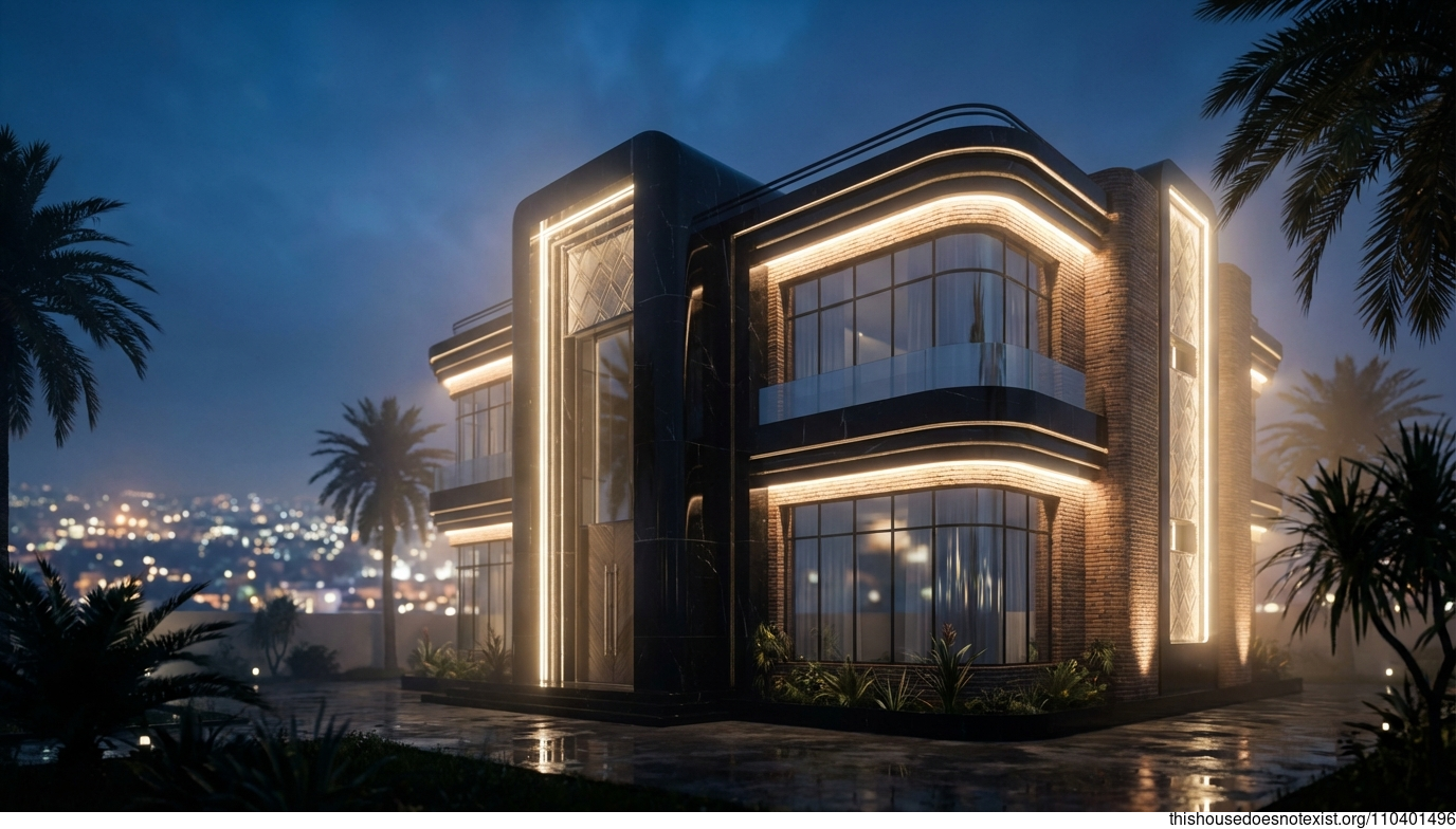 Noir Deco Night in Casablanca