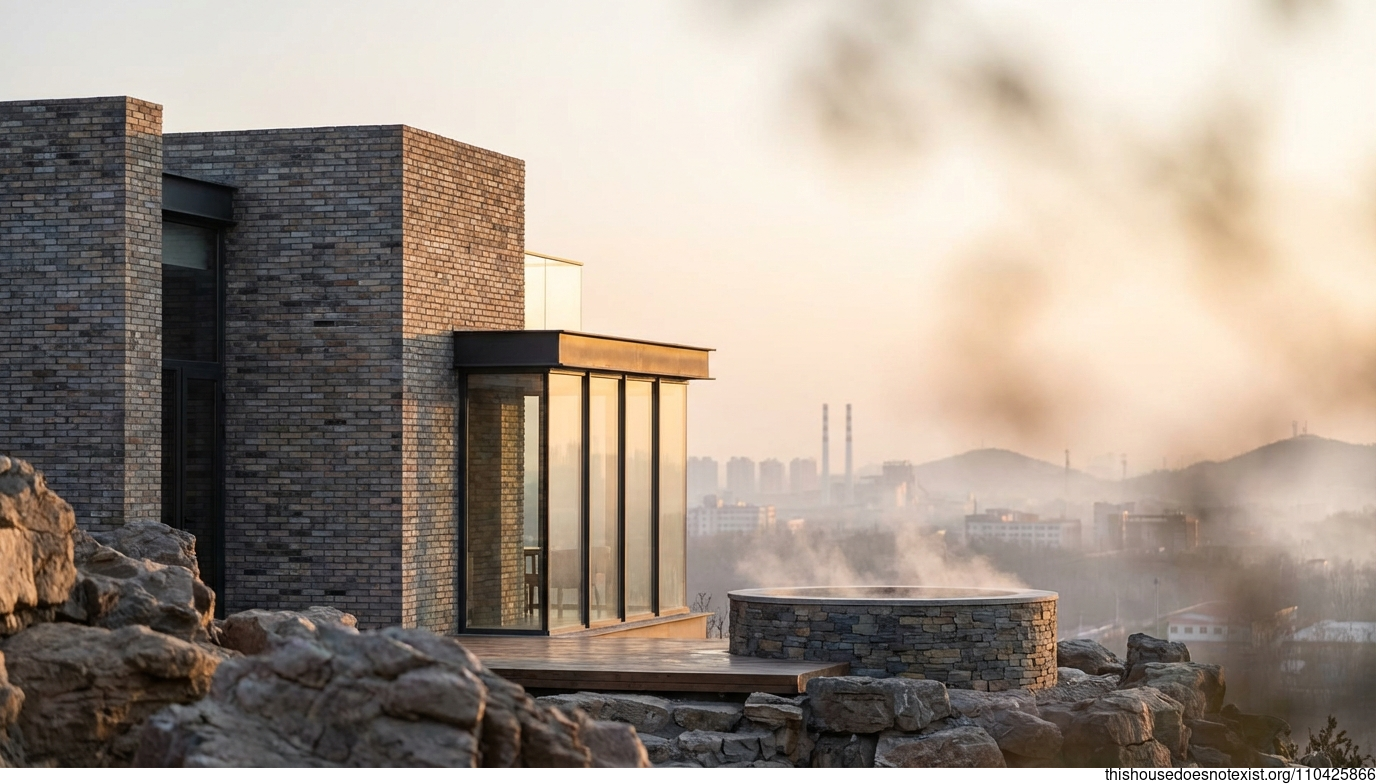 Tangshan Sunrise Brick Jacuzzi Retreat