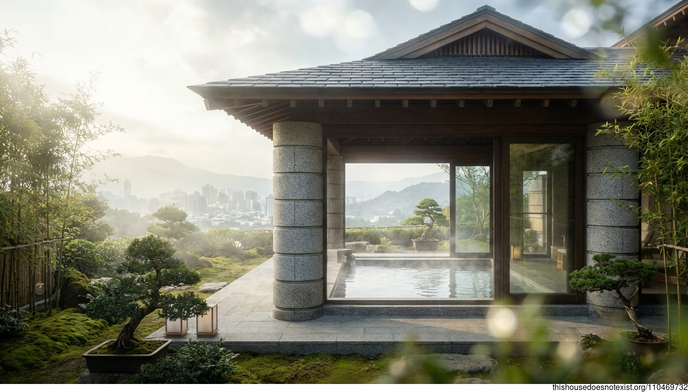 Taichung's Circular Hot Spring Haven