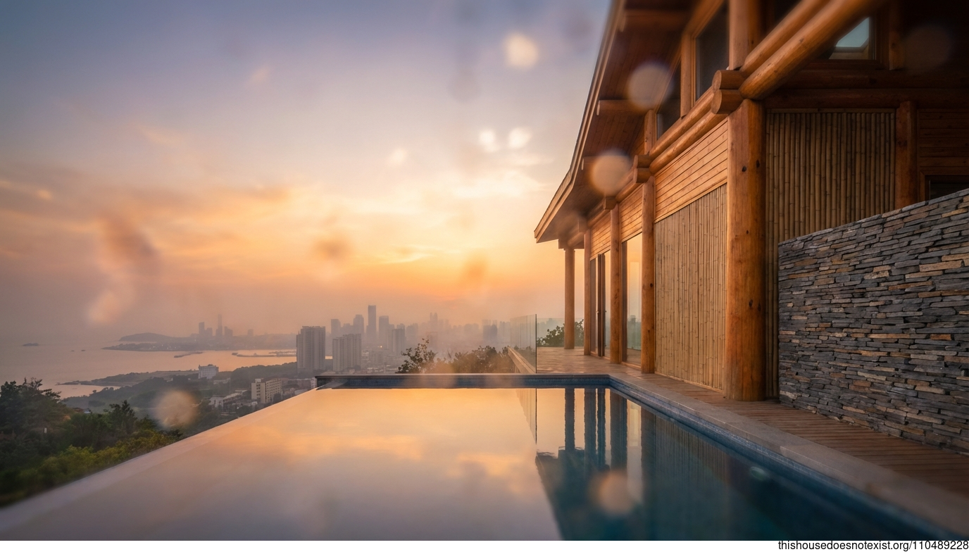 Dalian Sunset Cedar Infinity Retreat