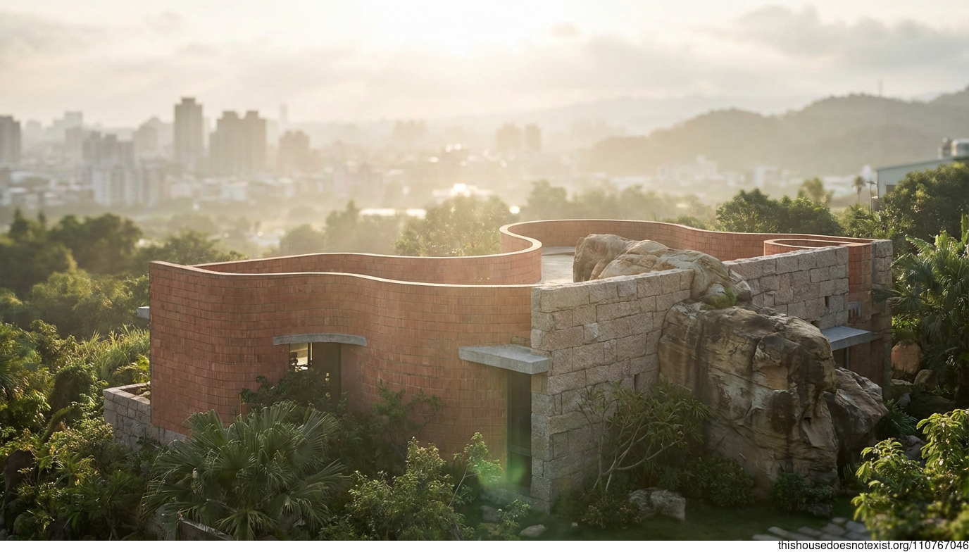 Taichung Terracotta Sunrise Curves