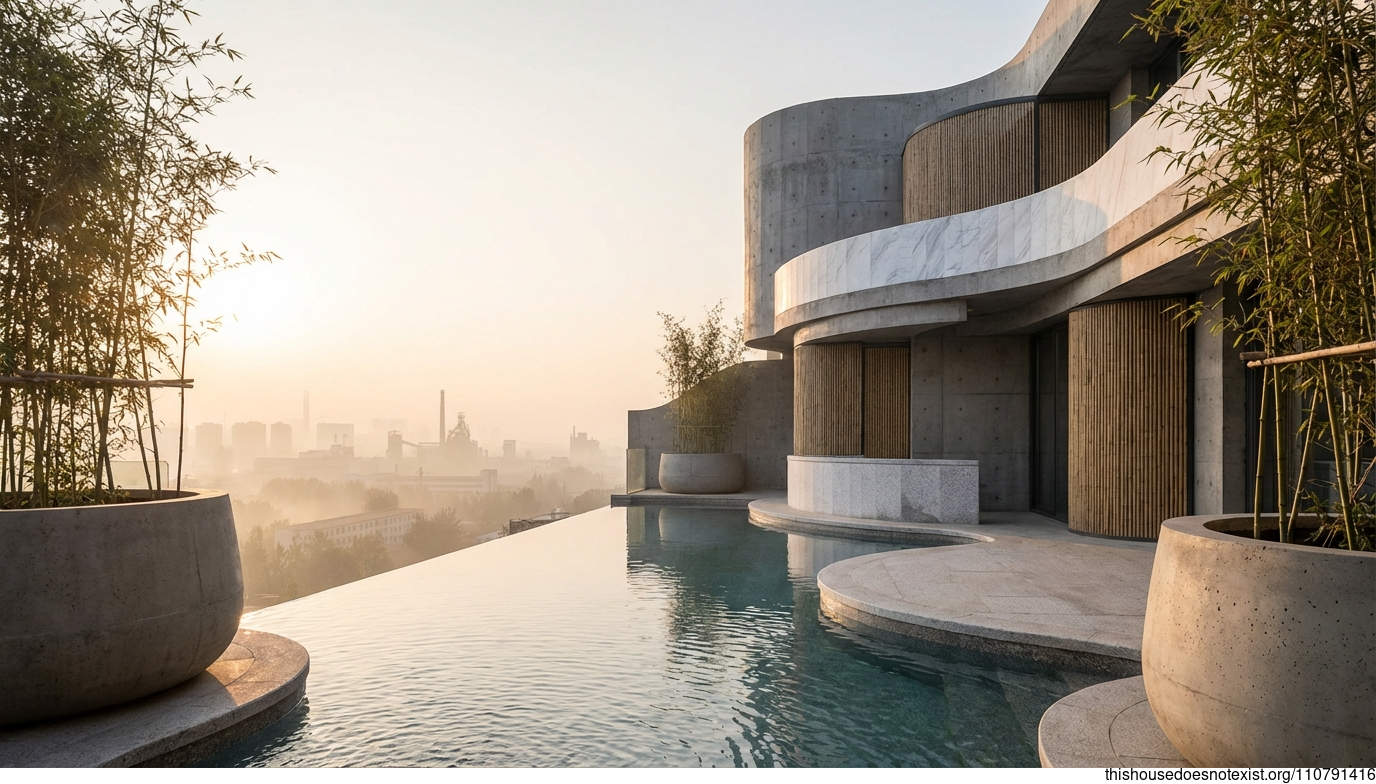 Baotou Brutalist Dawn Infinity