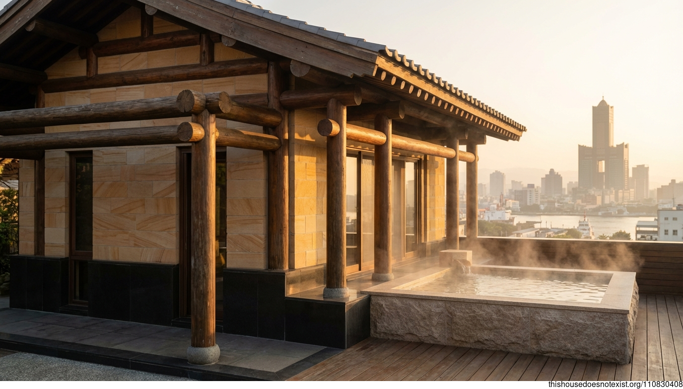 Kaohsiung Sunset Roundwood Haven