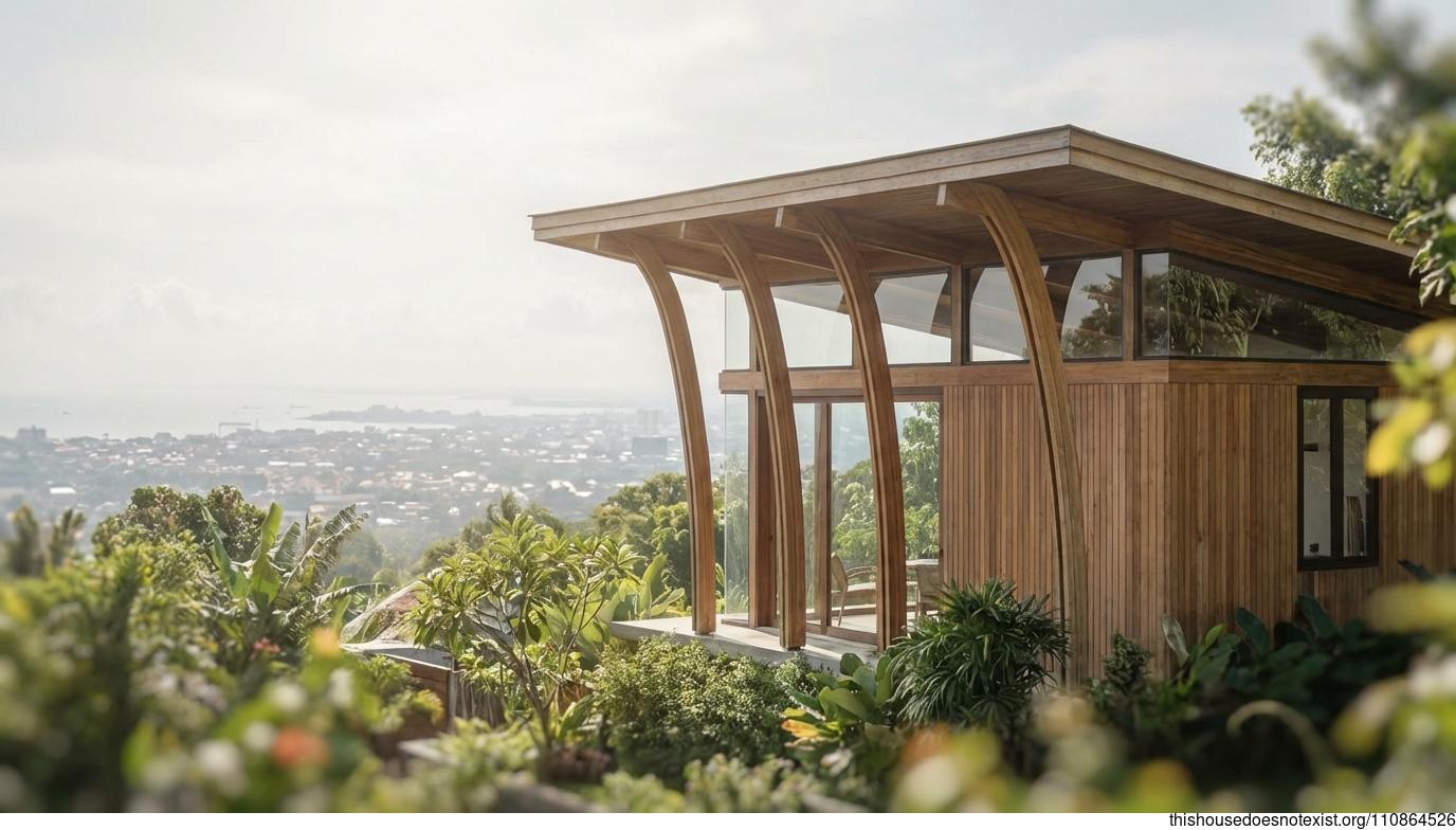 Eco Minimalist Facade