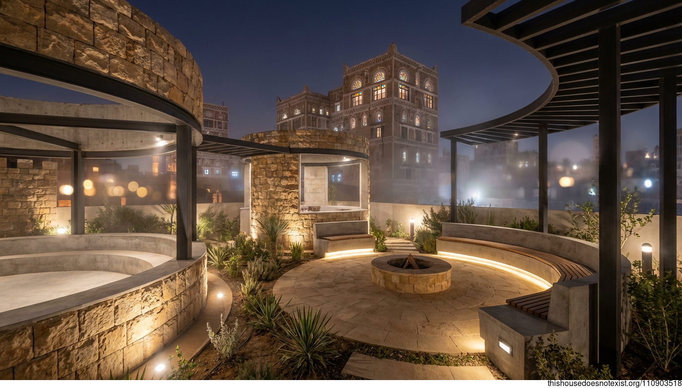 Nordic Lunar Oasis in Sana'a