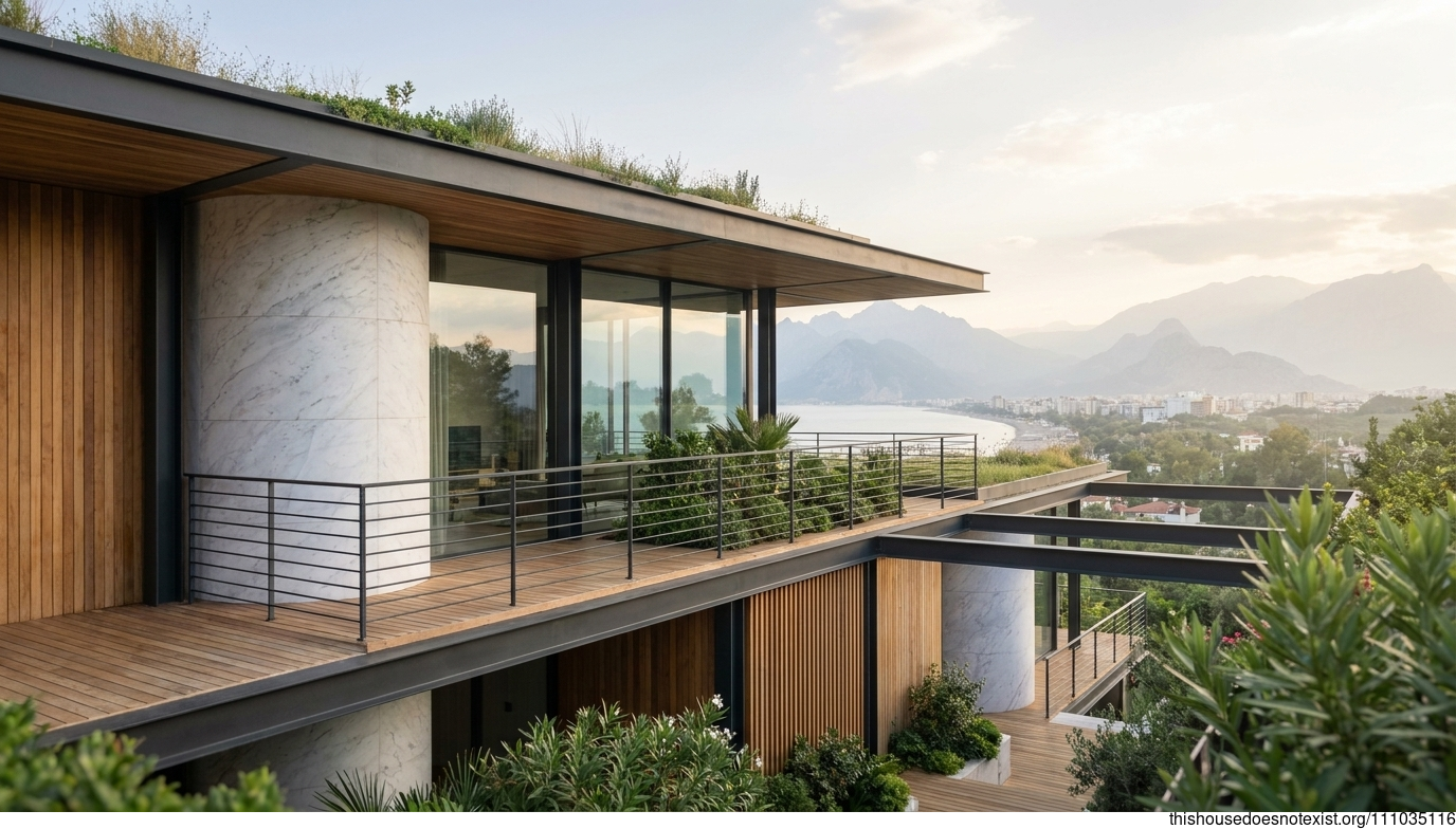 Circular Eco Villa in Antalya Noon