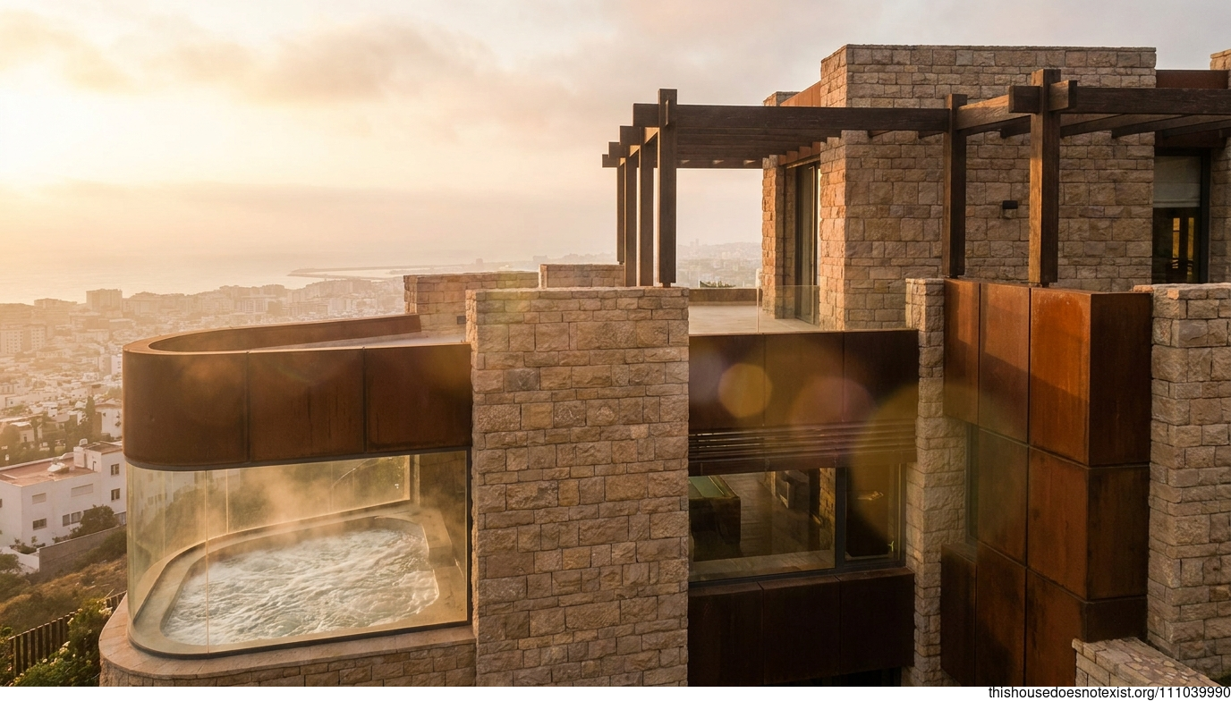 Casablanca Deco Corten Sunset Retreat
