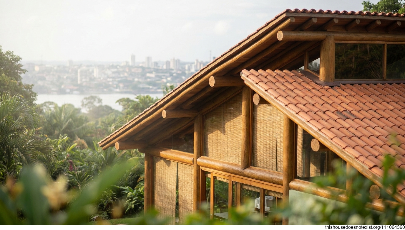 Scandinavian Timber Oasis in Manaus