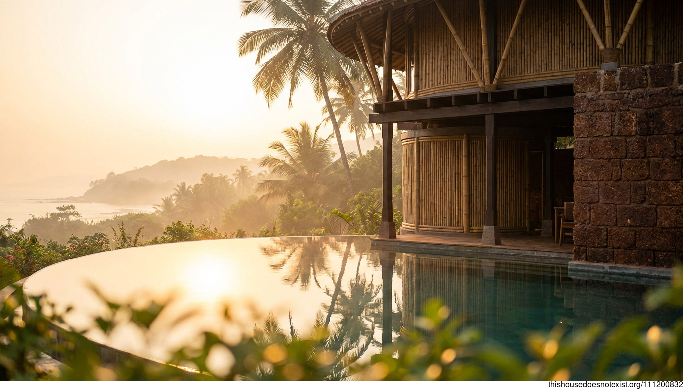 Goan Bamboo Dawn Infinity